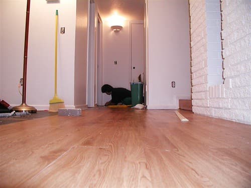 Flooring completed project